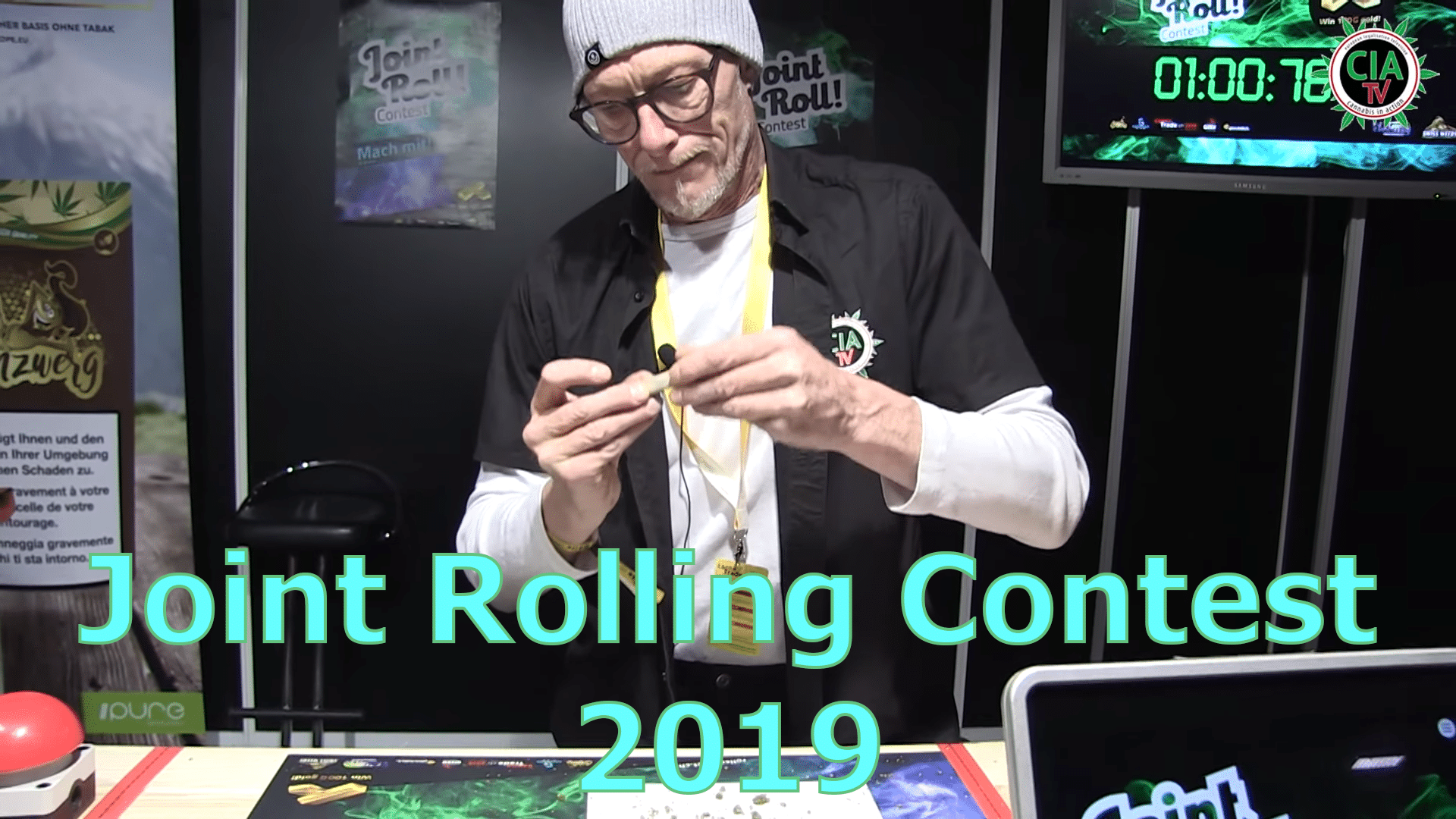 Der schönste und schnellste! Joint Rolling Contest 2019 Cannatrade